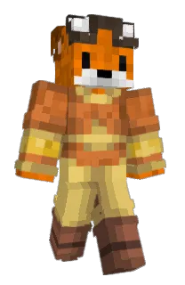 Front of OpFox's skin
