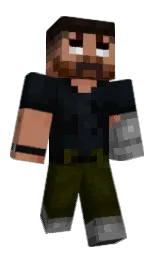 bunker and cola Minecraft skin — Classic model — first worn by OverBigboy123