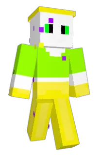 Front of BananaSpoiler's skin