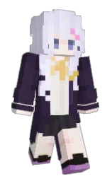 Nxel's Minecraft skin wearing the Minecraft Experience cape