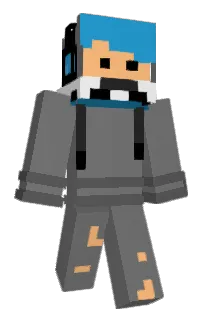 Front of Fritziago's skin
