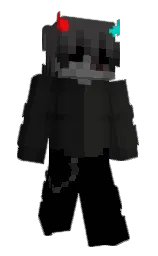 black and mine shaft Minecraft skin — Classic model
