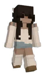 sophiaribeiro's Minecraft skin wearing the Twisted cape