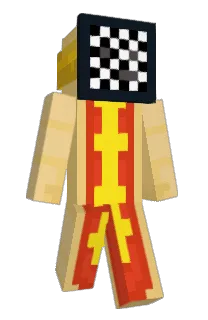 Front of Zipot's skin