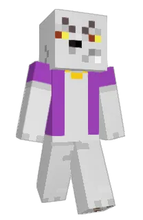 Front of Staramm's skin