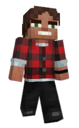SeriousHayden's Minecraft skin wearing the Migrator cape