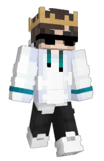 Front of PTEKR's skin