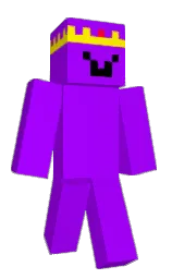 electric violet and turbo Minecraft skin — Classic model