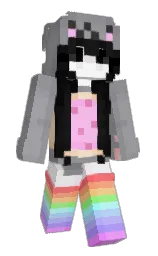 Slim Minecraft skin
