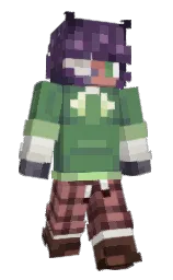 Slim Minecraft skin
