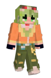 Front of GummyGummi's skin