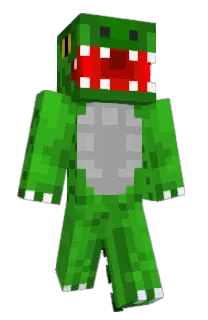 schnappi's Minecraft skin