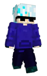 black russian and blue gem Minecraft skin — Slim model