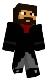 Haarrald's Minecraft skin wearing the Migrator cape