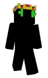 black and key lime pie Minecraft skin — Classic model