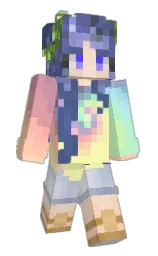 waikawa gray and portafino Minecraft skin — Slim model — first worn by OrderOfLunar