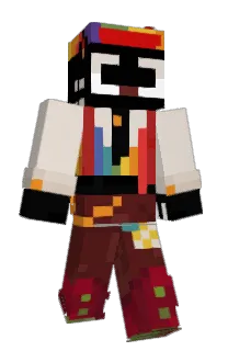Front of Peasful's skin
