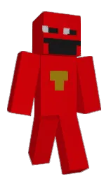 guardsman red and buttered rum Minecraft skin — Classic model — first worn by Butcher_sb