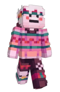 Front of blossomfied's skin