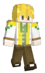 Nishiken415's Minecraft skin wearing the Follower's cape