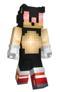 Front of bluora's skin