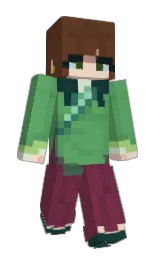 Slim Minecraft skin