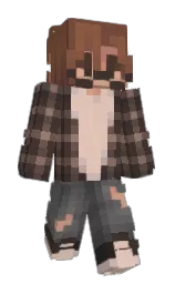 Nuveira's Minecraft skin wearing the Hero cape