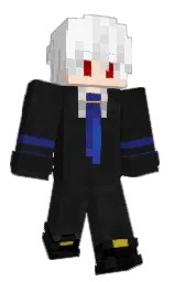 cod gray and white Minecraft skin — Classic model