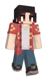 Slim Minecraft skin