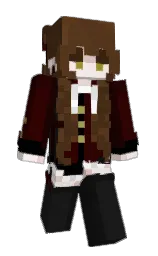 brown derby and cod gray Minecraft skin — Classic model — first worn by Hazelbe_