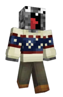 Front of LaxBax's skin