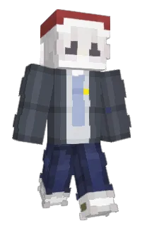 Front of Bircn's skin