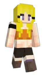birch and pink lady Minecraft skin — Slim model — first worn by soweb1