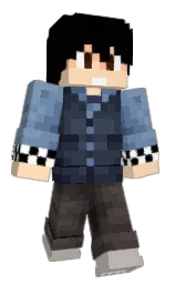 black and frangipani Minecraft skin — Classic model