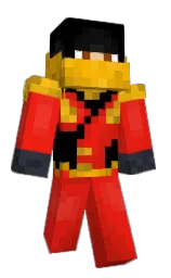GoldenFlame_'s Minecraft skin wearing the Migrator cape
