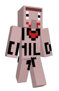 Front of Minecraft skin