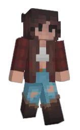 Slim Minecraft skin