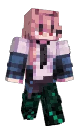petite orchid and turkish rose Minecraft skin — Classic model — first worn by Belaya_belka