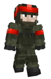 Front of Minecraft skin