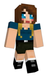Front of hanablu's skin