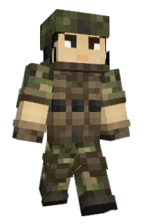 Front of Minecraft skin