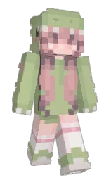 pine glade and swamp green Minecraft skin — Slim model