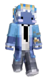 viking and kashmir blue Minecraft skin — Slim model