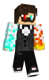 Br4zzz's Minecraft skin wearing the Migrator cape