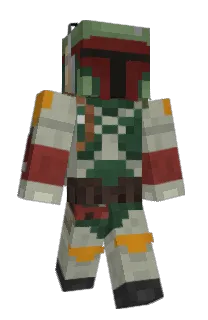 Front of BobaFett's skin