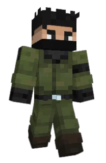 Front of PVP1G's skin