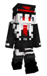 cod gray and black Minecraft skin — Slim model — first worn by _veav