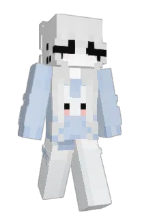 Front of deadst's skin