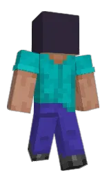 blackcurrant and old rose Minecraft skin — Classic model — first worn by bigibas123
