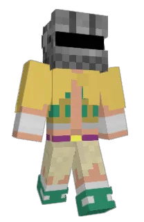 Front of Hamilho's skin